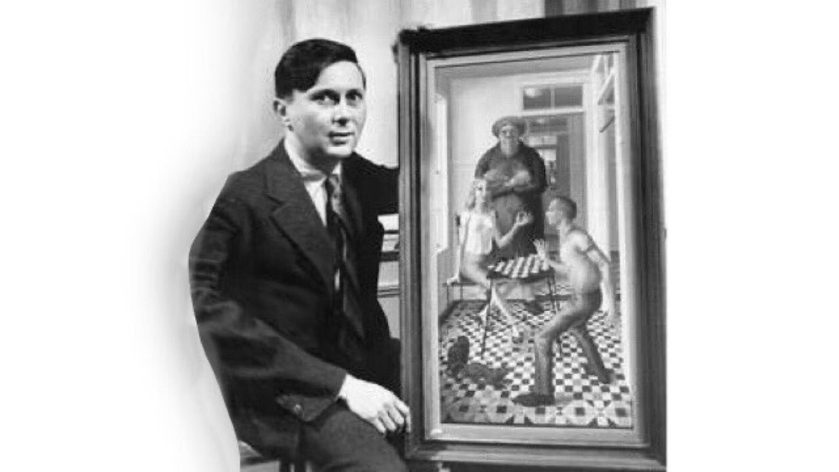 レインボーアイル Rainbow Aisle 8 5は ジョージ トゥッカー George Tooker さんのお誕生日 アメリカの画家 マジックレアリズムの手法を駆使した フィギュラティヴアートの第一人者 11年に他界 同性パートナーとして 同じく画家のウィリアム