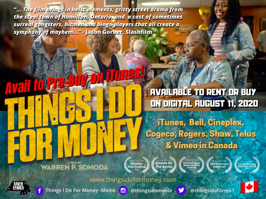ThingsIDoForMo1's tweet photo. Available RIGHT NOW to Pre-Buy on @iTunes Canada (Linktree in our bio) - Released digitally across 🇨🇦 on August 11th! #CdnFilmLove #SupportCdnFilm #ThingsIDoMovie https://t.co/BzjwMXi7ez