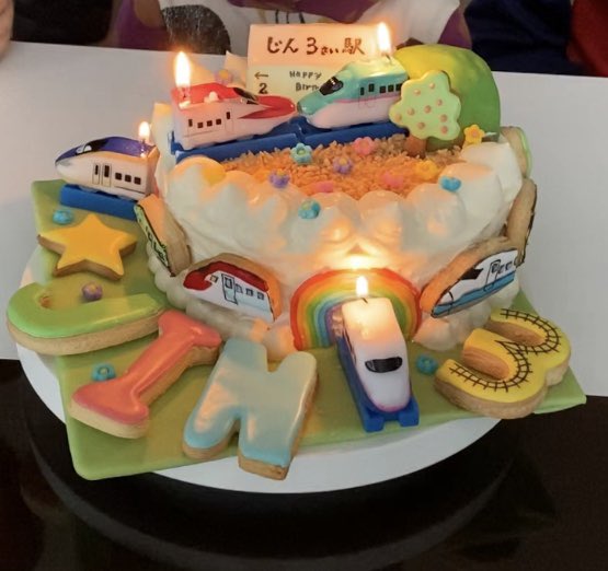 新幹線ケーキ