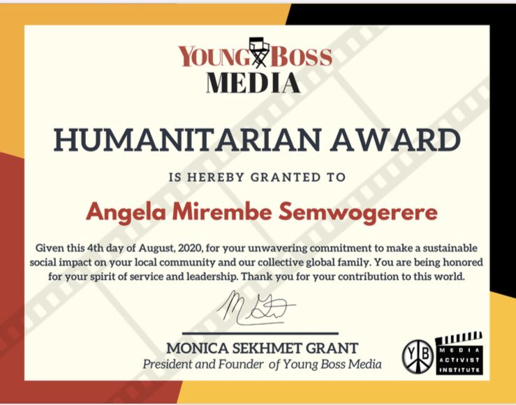 angiemirembe's tweet image. I want to dedicate this award to all my Twitter friends.Thank you all for your support. Through your love and encouragement I continue to be strengthened to keep serving the community. May God continue to guide me as I continue to serve. 
#CodingInHeels