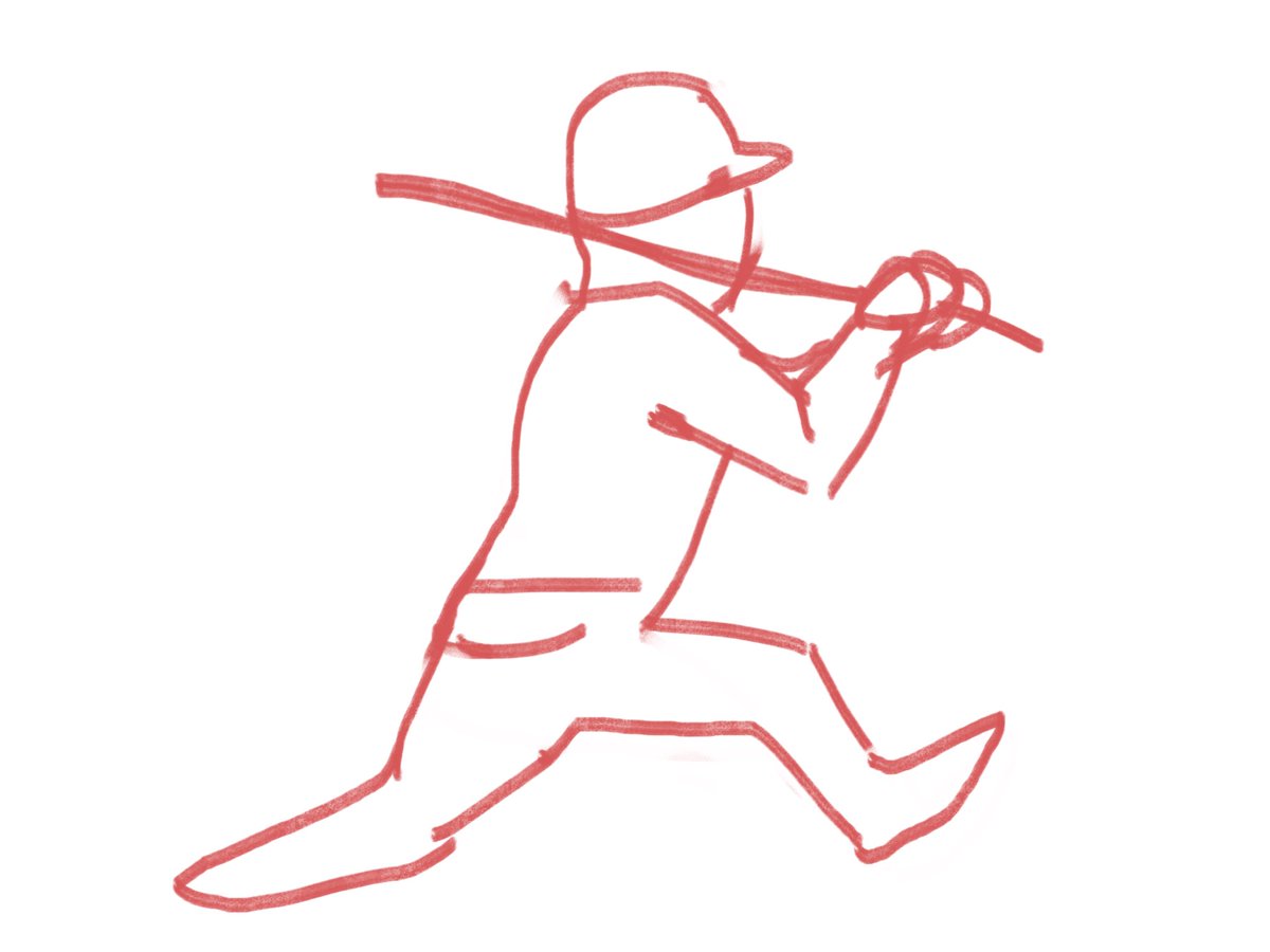 絶妙に腰引けてる感じが上手く描けないな てつなつのイラスト