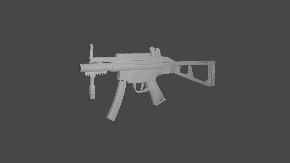 gunmodeler's tweet photo. I like the design of the MP5K a lot, so i decided to make it in blender and it turned out pretty well
#3dmodeling #blender3d #RobloxDevs #roblox #robloxdev #gunmodeling #guns #3dguns https://t.co/hZPxVgX5u3