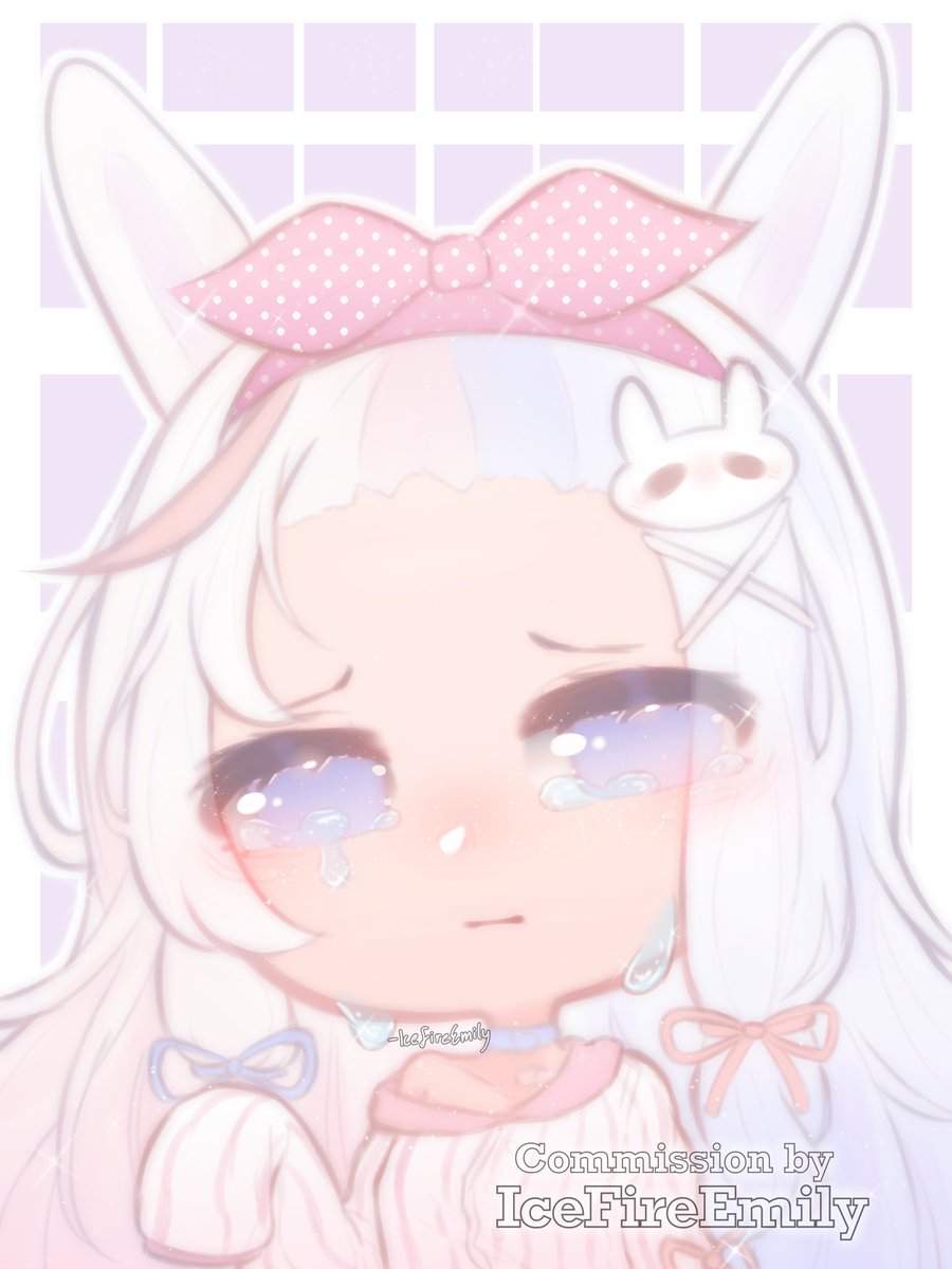 Finished commission!! ˞♡ฅ(ᐤˊ꒳ฅˋᐤ♪) 🌸💗✨💘💞