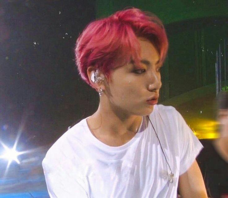 —jungkook cherry hair; a necessary thread.