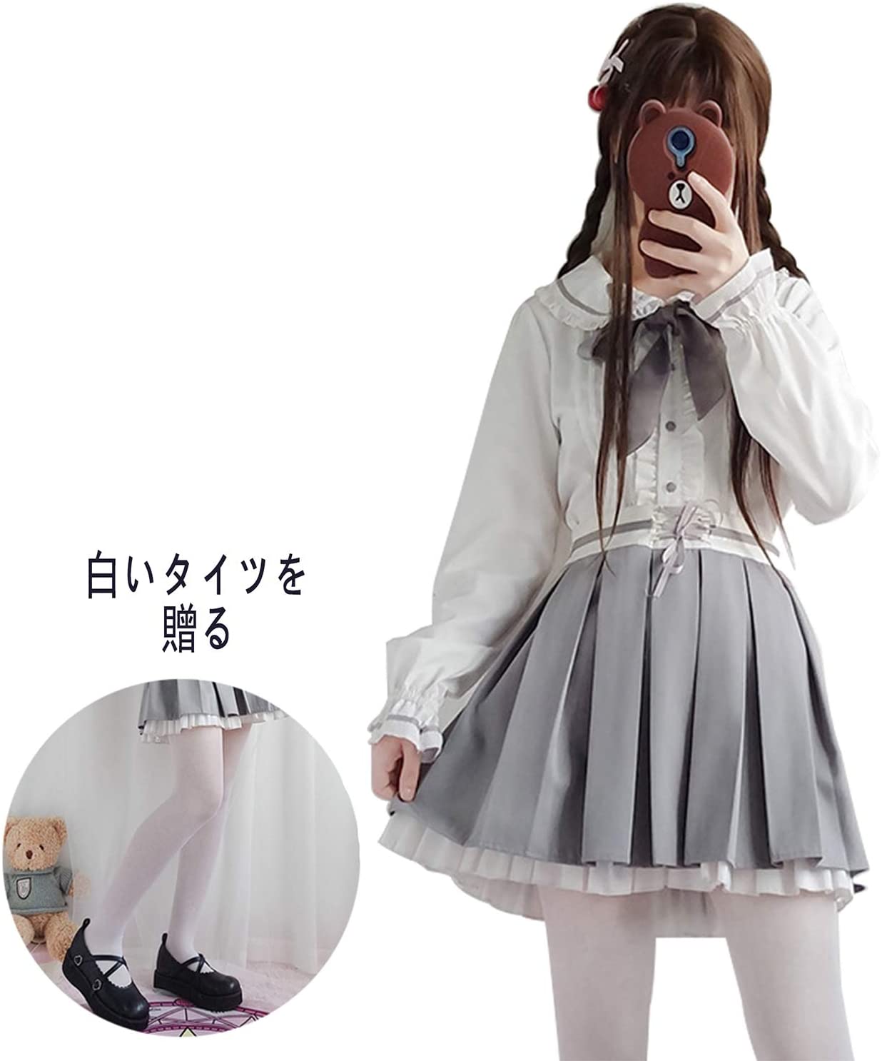 人気ブラドン M シャツパンツセット K J 森ガール ロリータ コスプレ Williamsav Com