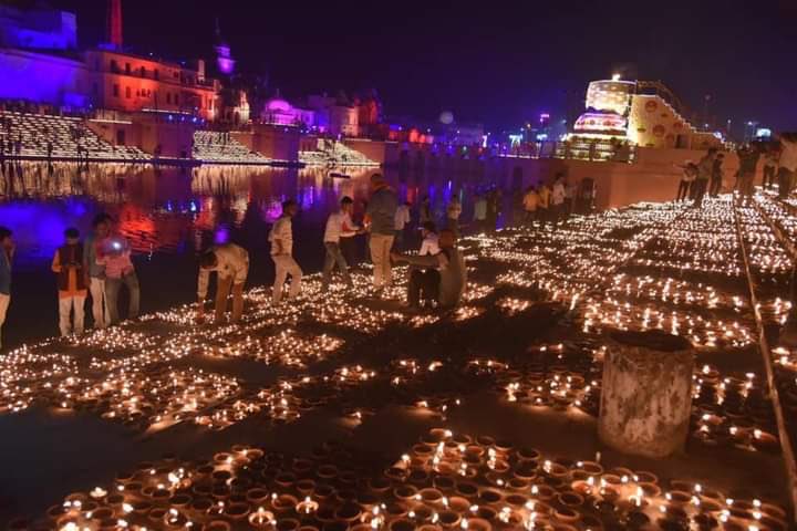 NavinJaiswal's tweet photo. 4th August night #Ayodhya #पधारो_राम_अयोध्या_धाम ‌🙏 https://t.co/9JcrNinO0Q