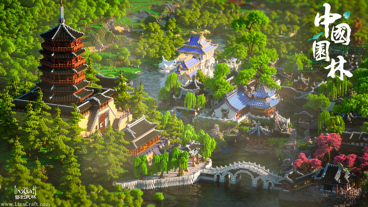 'Chinese Garden Mash-up' is now on <a href="/MinecraftMarket/">Minecraft Marketplace</a> ! For thousands of years, the Chinese garden has combined the beauty of its rocks, trees, and architectures into one living scroll of painting. <a href="/Minecraft/">Minecraft</a> #Minecraft #minecraft建築コミュ 
Get Yours: minecraft.net/zh-hans/pdp?id…