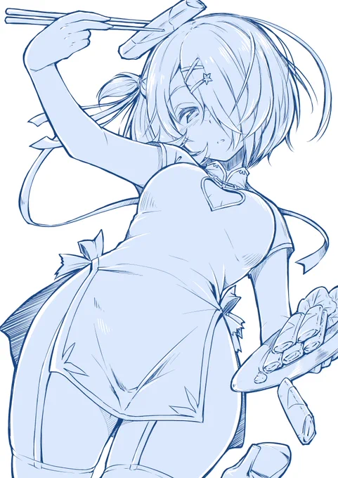 #俺の描いたあずきちを見てくれ 