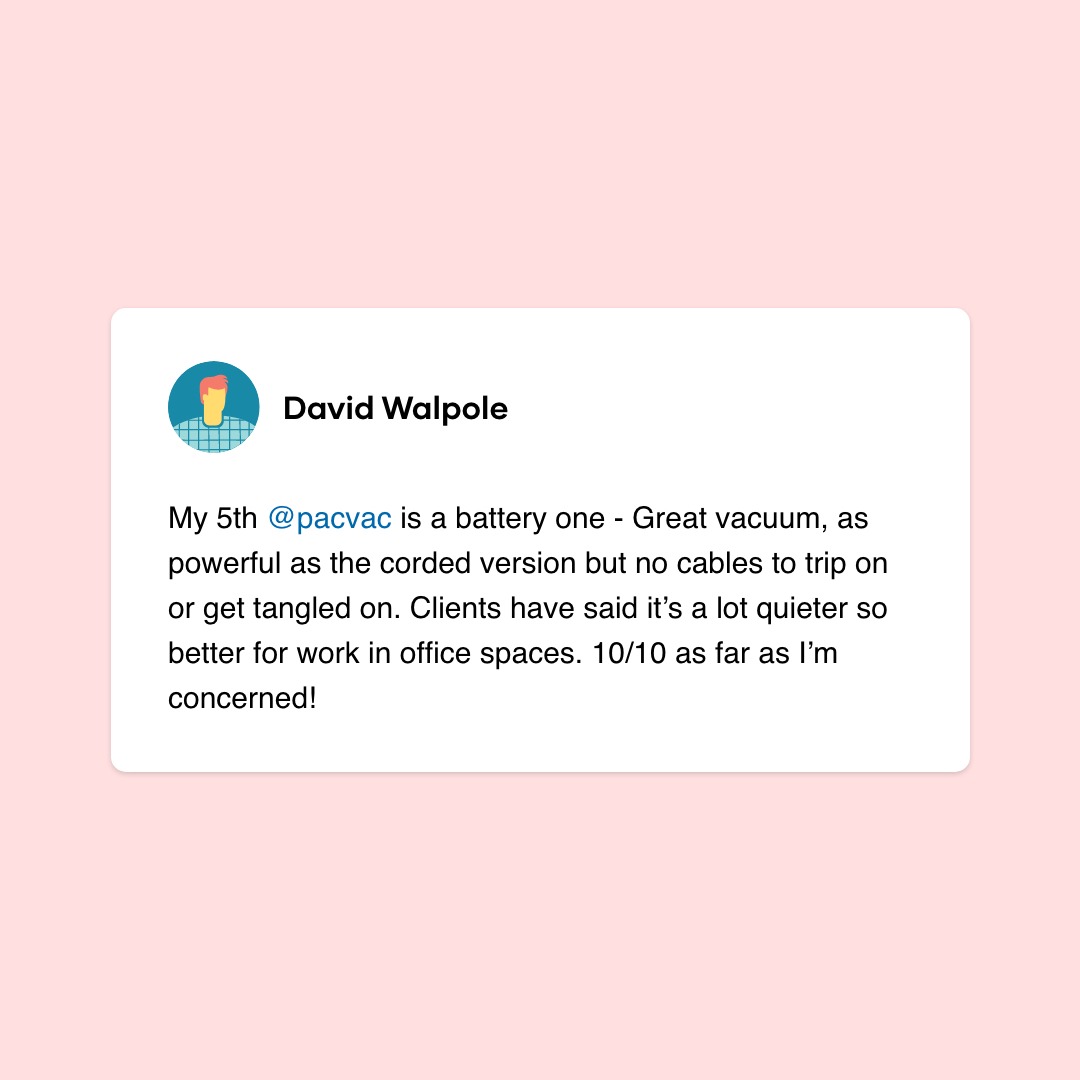 "It's not easy being a 10 but someone's gotta do it 💁🏻‍♀️

#pacvac #review #testimonial #solid10"