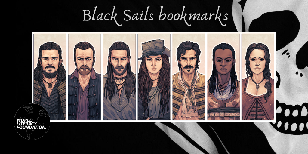 Hey #BlackSails family! In support of <a href="/WorldLiteracy/">World Literacy Foundation</a>, in co-op with <a href="/LukeArnoldFans/">Luke Arnold Fan Club</a>, I have a limited edition set of beautiful bookmarks drawn by amazing <a href="/IsaraMiau/">Isara</a>! 
A must-have on the #WalrusBookshelf and all for a good cause!

You can find them here: ow.ly/Fo4L50AQ0oX