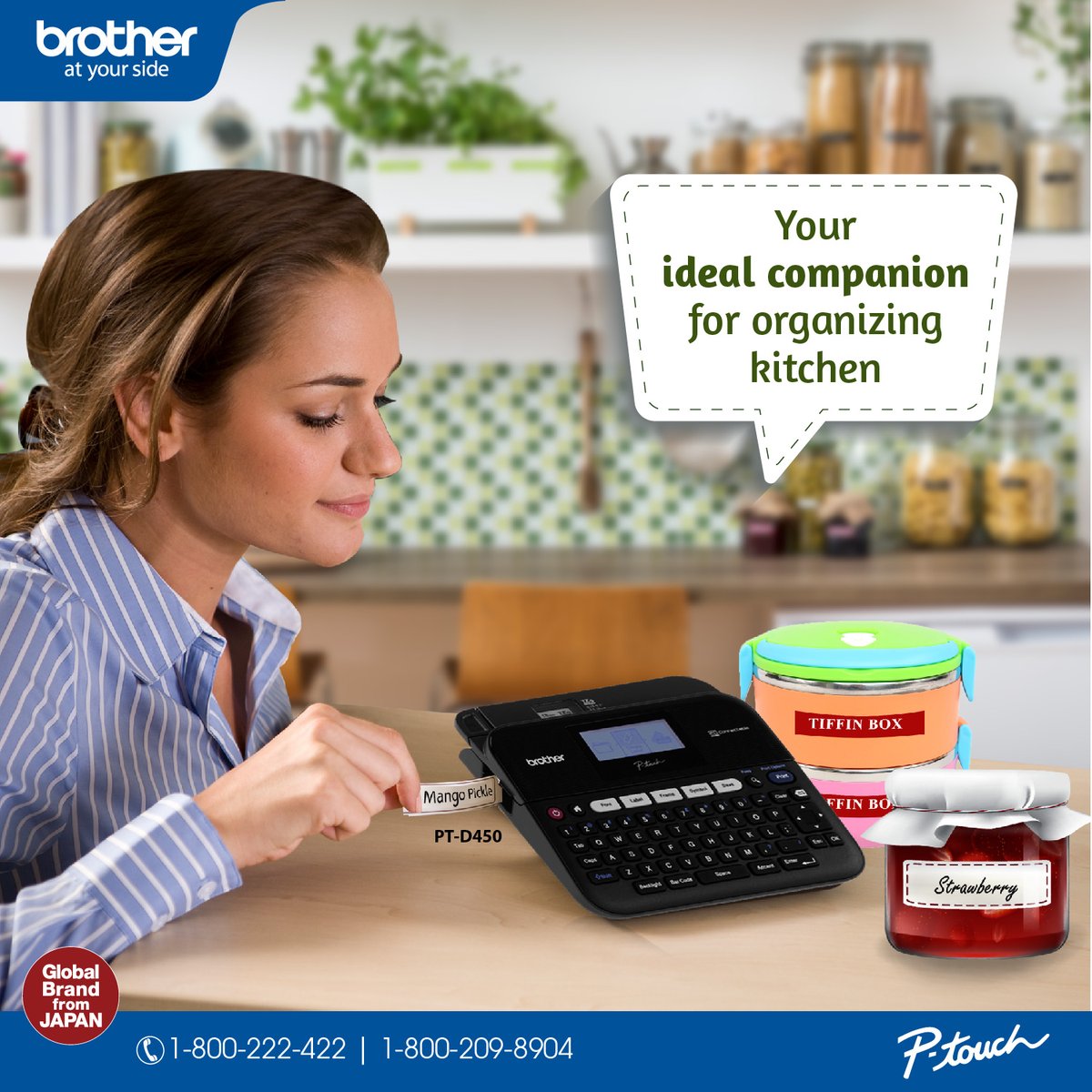 brotherindia's tweet photo. Save time in the kitchen by labeling your items in your kitchen!

Less clutter and more productivity!

Visit - https://t.co/O22d1TBJuw

#SaveTime #OrganizeKitchen #Labels #LabelPrinter #LabelMaker #Brother #BrotherIndia #BrotherAtYourSide #BrotherLabeler #GlobalBrandFromJapan https://t.co/f5fcYj81mx