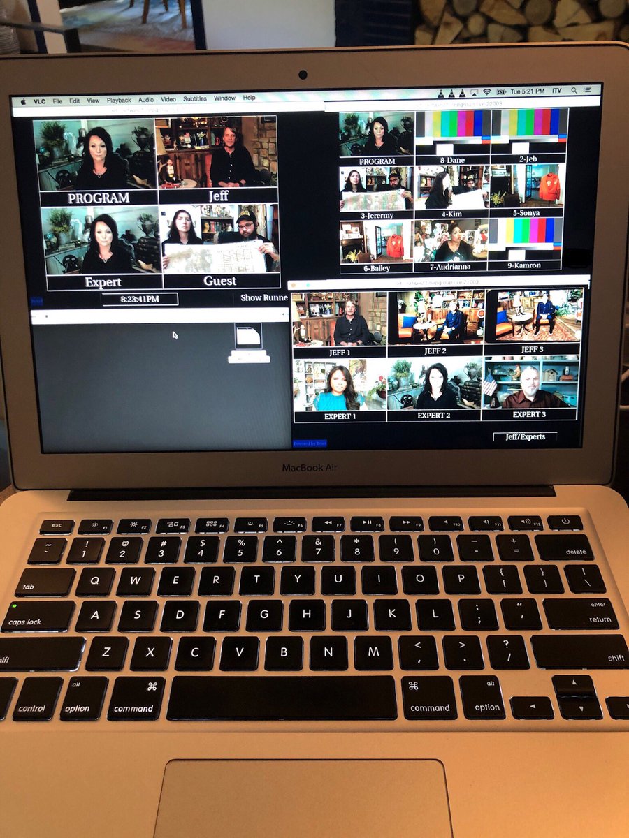 Here’s what shooting <a href="/WhatsItWorthAE/">What's It Worth?</a> from home with <a href="/foxoutdoors/">Jeff Foxworthy</a> looked like 💻
#WhatsItWorthAE #BehindTheScenes