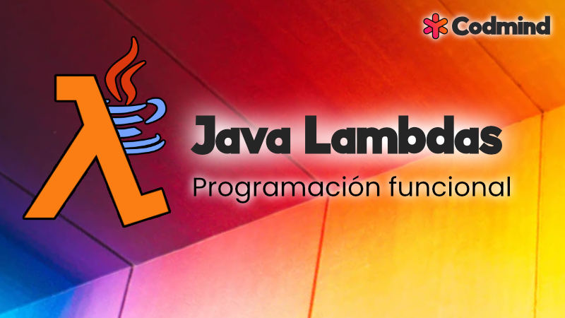 codminddev's tweet photo. Las expresiones lambda de Java permiten programar bajo el paradigma de programación funcional, lo que permite enfocarnos en el QUÉ y no el CÓMO, agilizando enormemente el desarrollo y la productividad. Aprende todo sobre lambdas en nuestro nuevo curso: https://t.co/8PrZelihPD https://t.co/wTKRKgDVxm