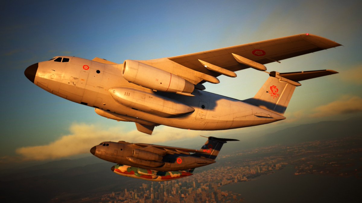 ACE7 #エースコンバット7MOD写真部 Kawasaki C-1 in Ace Combat 7