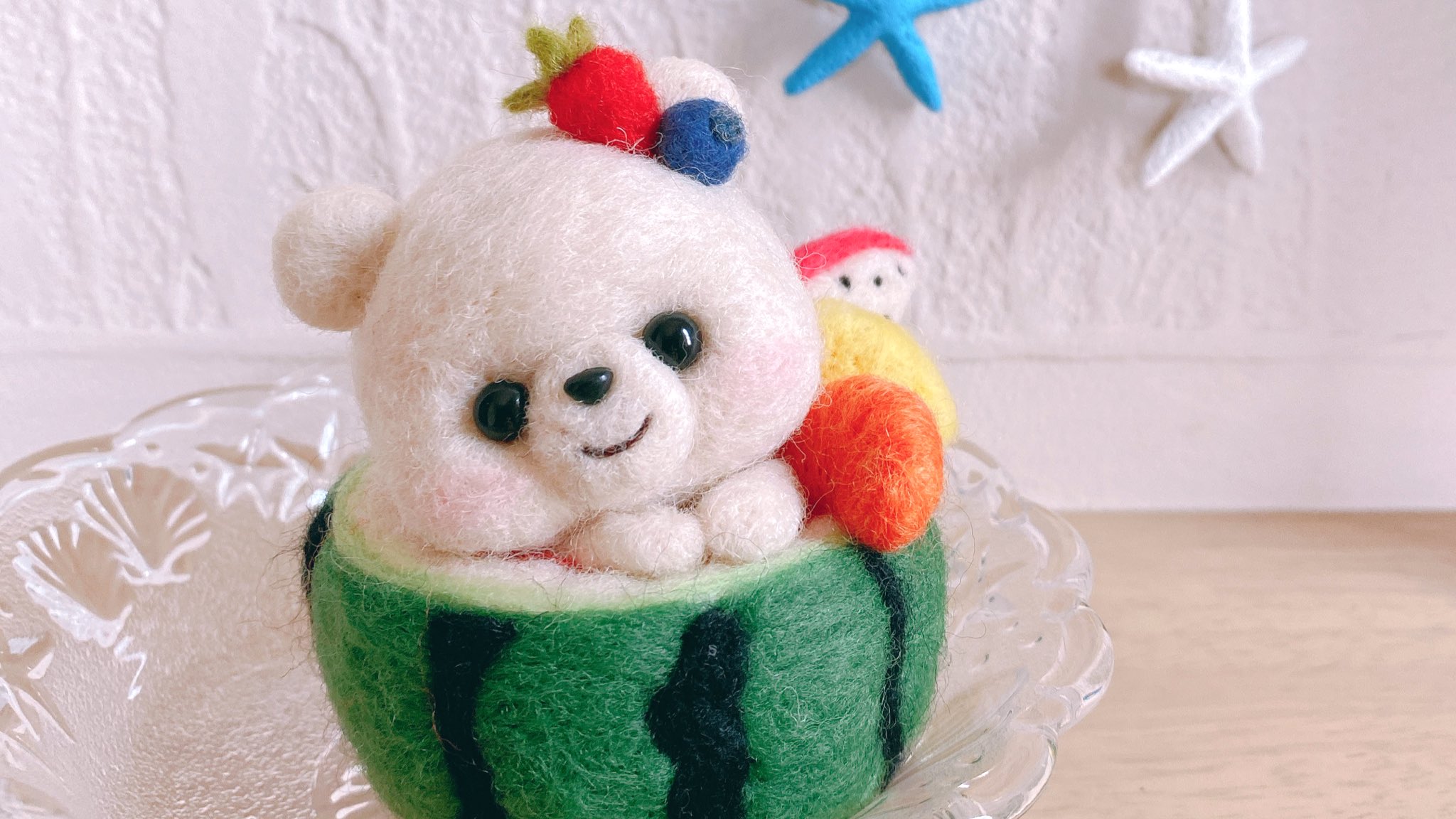 さつまイモ。羊毛フェルトオーダー。送料込み。 山田羊毛雑貨店】羊毛フェルトうちの子マスコットオーダー