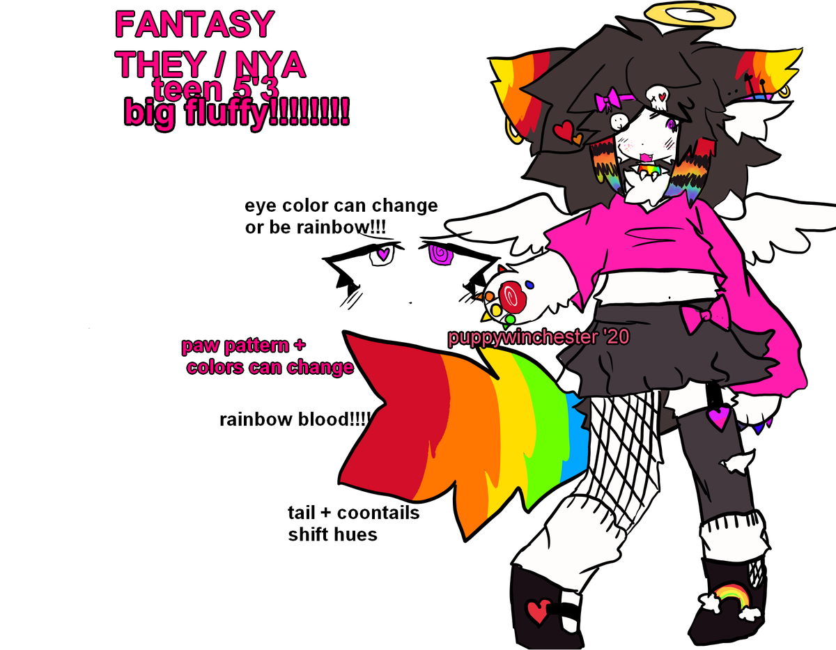 @shavedmink *throws my bag of ocs onto your table* alaina... waffle and fantasy