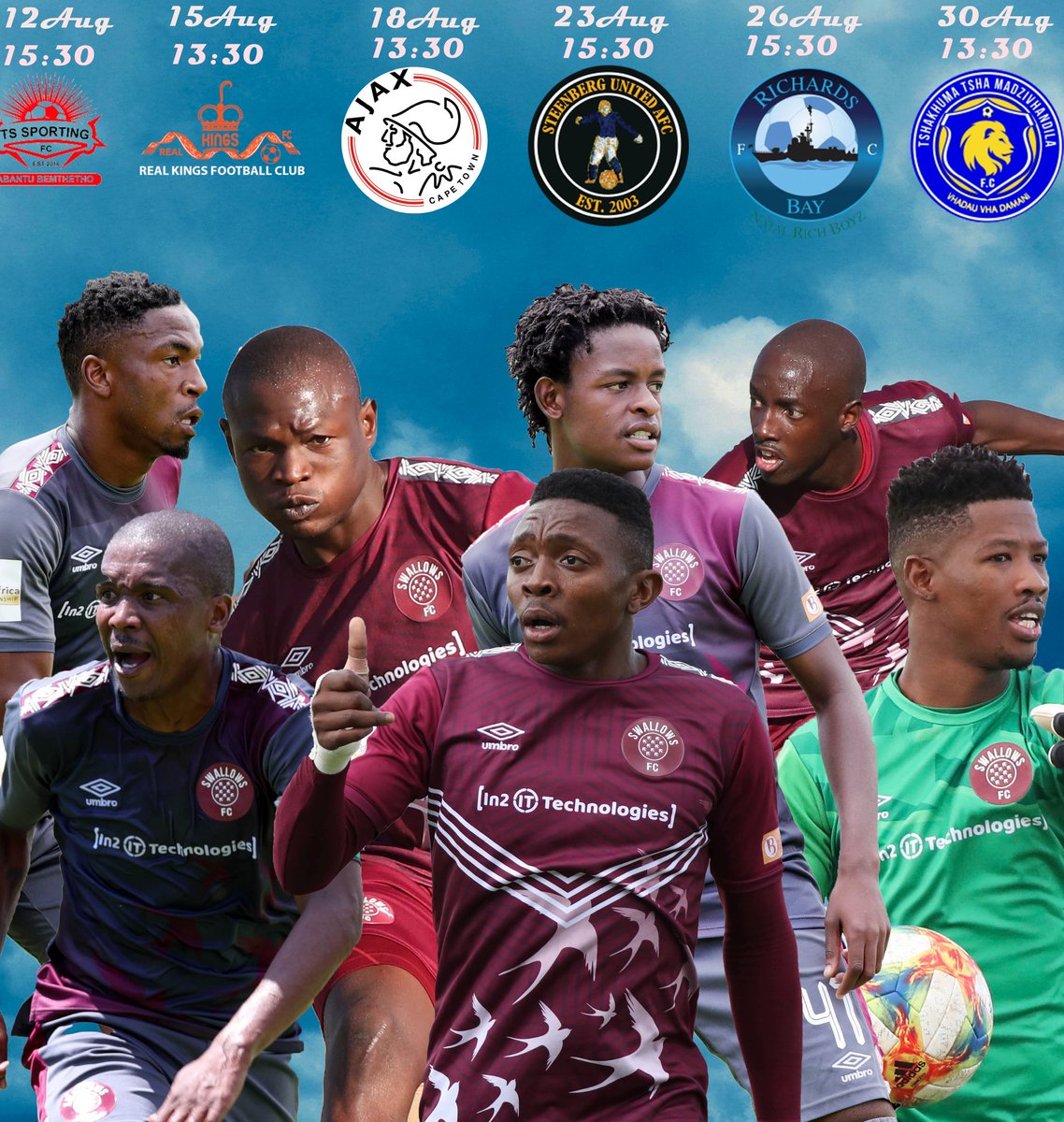 Moroka_Swallows's tweet photo. Our last 6 games, Boys will be separated from Men.
#MorokaSwallows
#DubeBirds
#UpTheBirds
#SupportSwallows
#ThePSLIsBack https://t.co/JmSHs2rnNr