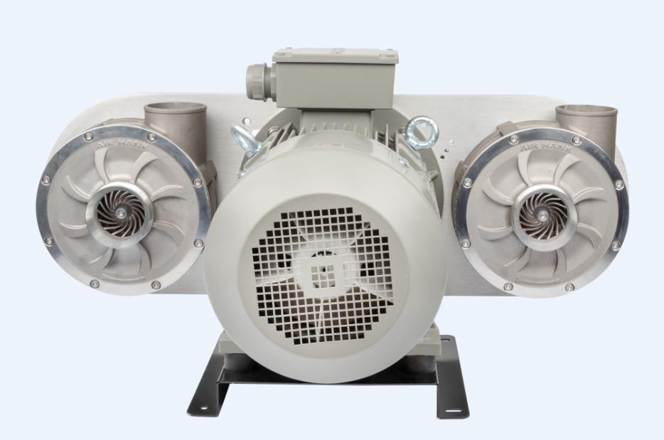 #DEREIKE #HANK200 #22kw series #beltdrive #centrifugalblower for pressure and vacuum duty applications.

#highspeed #Blowers are available from #7.5hp to35-hp. Flow rates range between #1200 M3/H to 4200 M3/H with discharge pressures up to 3.5-psi.