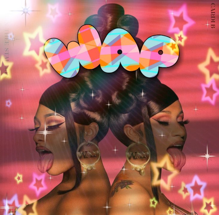 Cardi’s new single WAP fr. Megan Thee Stallion fan edited art cover thread. Get the Limited Edition Song at:  http://CardiB.com 