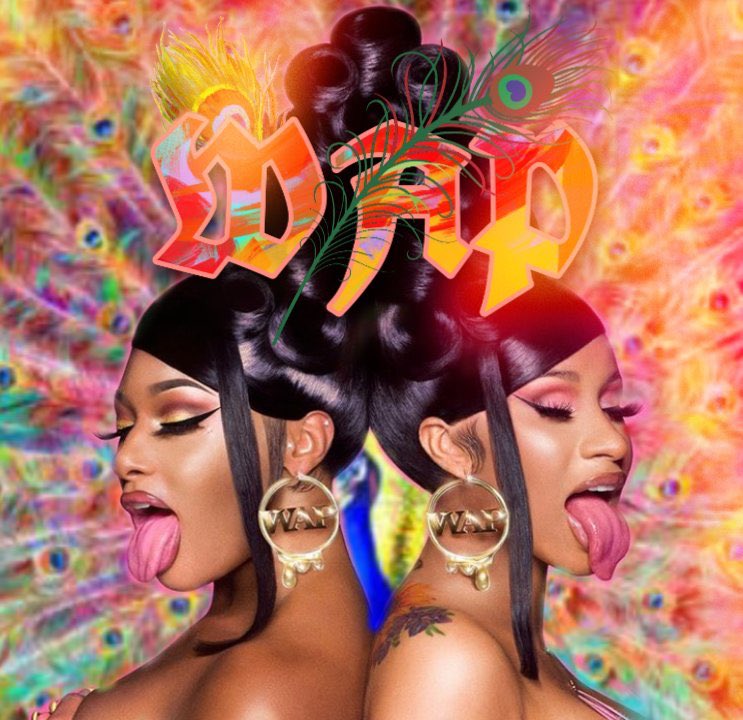 Cardi’s new single WAP fr. Megan Thee Stallion fan edited art cover thread. Get the Limited Edition Song at:  http://CardiB.com 