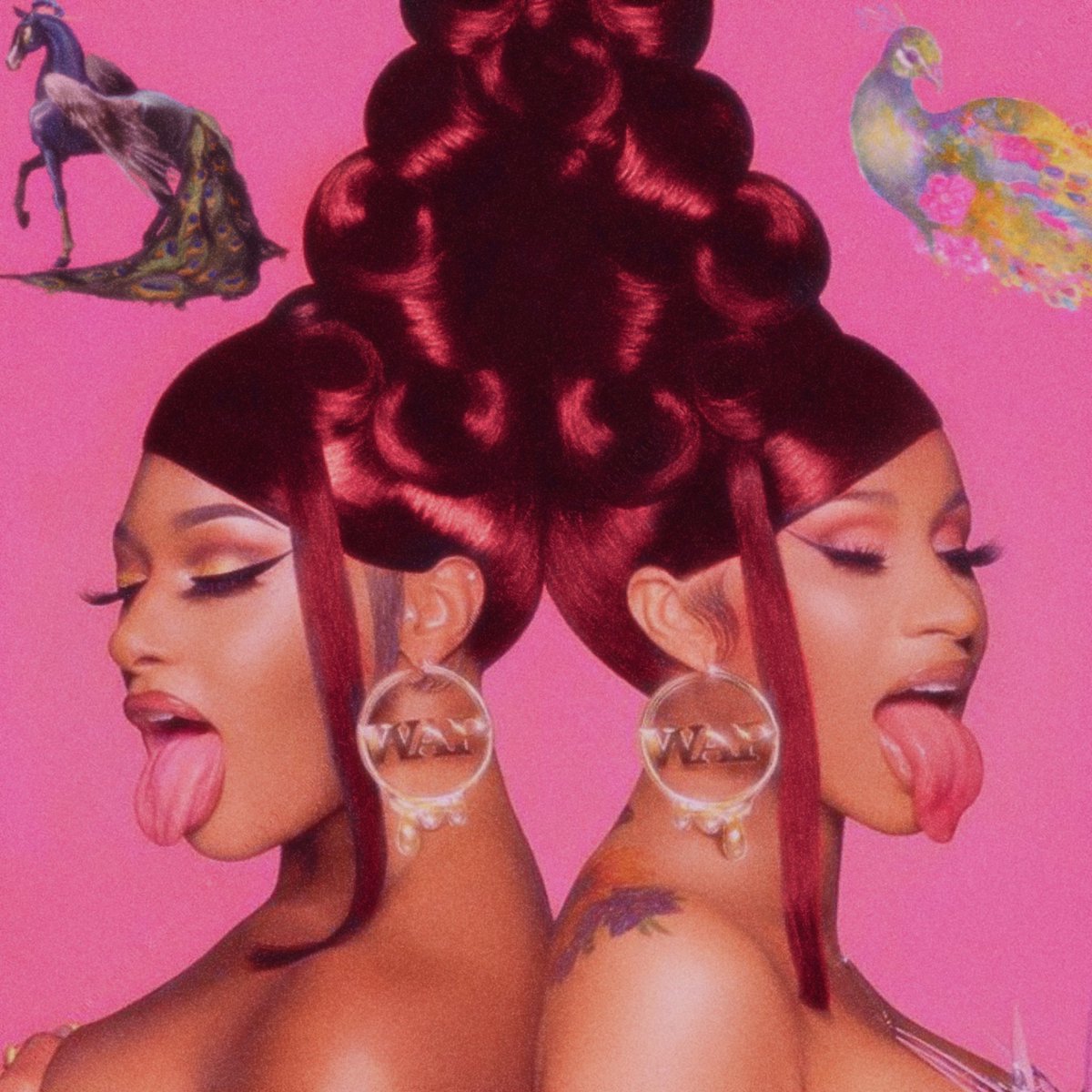 Cardi’s new single WAP fr. Megan Thee Stallion fan edited art cover thread. Get the Limited Edition Song at:  http://CardiB.com 