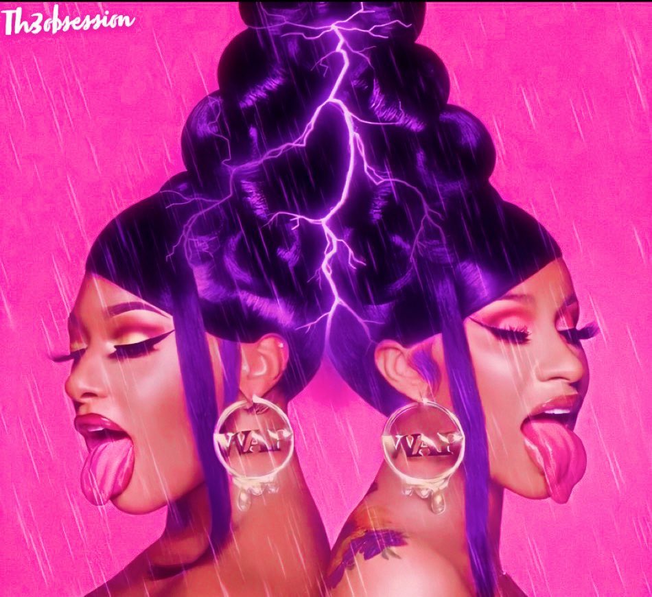 Cardi’s new single WAP fr. Megan Thee Stallion fan edited art cover thread. Get the Limited Edition Song at:  http://CardiB.com 