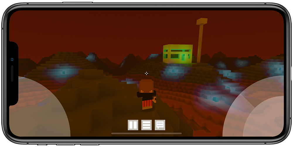 particubes's tweet image. Good morning from Mars! 🛰 #voxelart #VoxelGameDev #cubes
