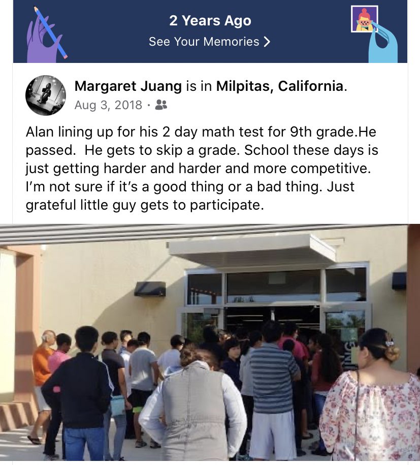 maggiejuang1's tweet image. School is all messed up these days. I guess it’s going to take a while to get used to the new normal ... #advanced #mathplacement tests are a thing of the past...