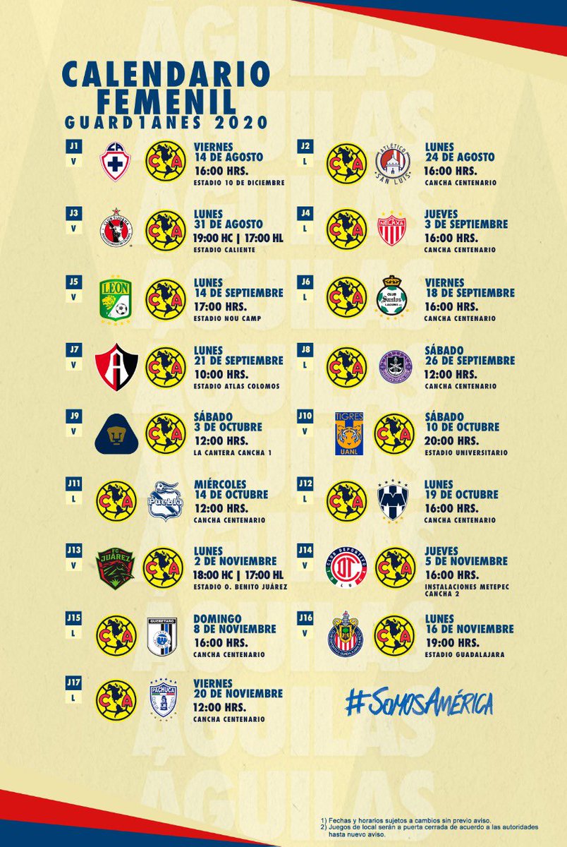 Club América Femenil on Twitter: 