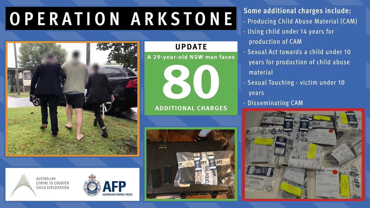 Afp Operation Arkstone Is A National Investigation Led By The Afp Which Uncovered An Australian Online Network Of People Allegedly Abusing And Exploiting Australian Children And Sharing The Abuse Online