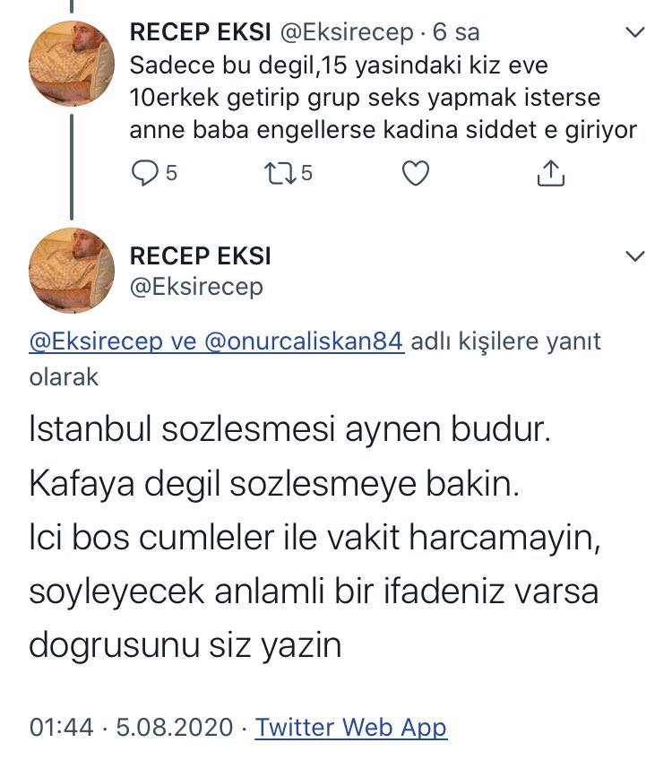 murad cobanoglu twitterissa kafa hep seks seks seks o video da istanbul sozlesmesi icin degil putin in escinsel nefreti uzerinden kazanmaya calistigini anayasa referandumu icin hazirlandi https t co sookfvai0c twitter