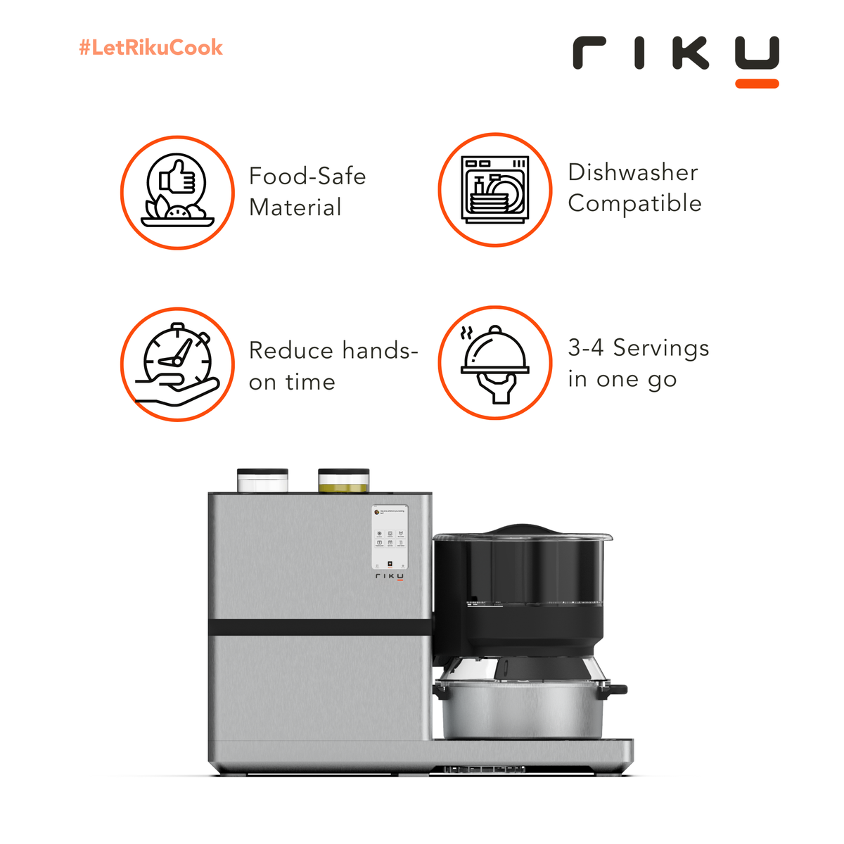 klynk_official's tweet photo. We are bringing to you the ultimate cooking experience with the world's first automatic rice and curry maker - Riku! Look no more for a cooking solution. Sign up now at https://t.co/E3D3hXMdhz

#LetRikuCook #kitchentechnology #innovation #technology #cookingathome #homecooking https://t.co/woogETMEpH