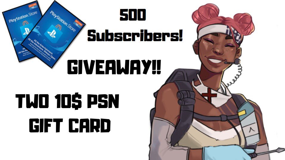 DrstrikeF's tweet photo. Thank you all for the support, we are already 500 and that is why I will be giving away two 10 $ PSN gift cards,  more info on IG. @DrstrikeF  https://t.co/aQB7N9qjRU 

@YouTube 
#500subs 
#giveaway
#giftcard 
#PSN https://t.co/EGt6cyeNq6