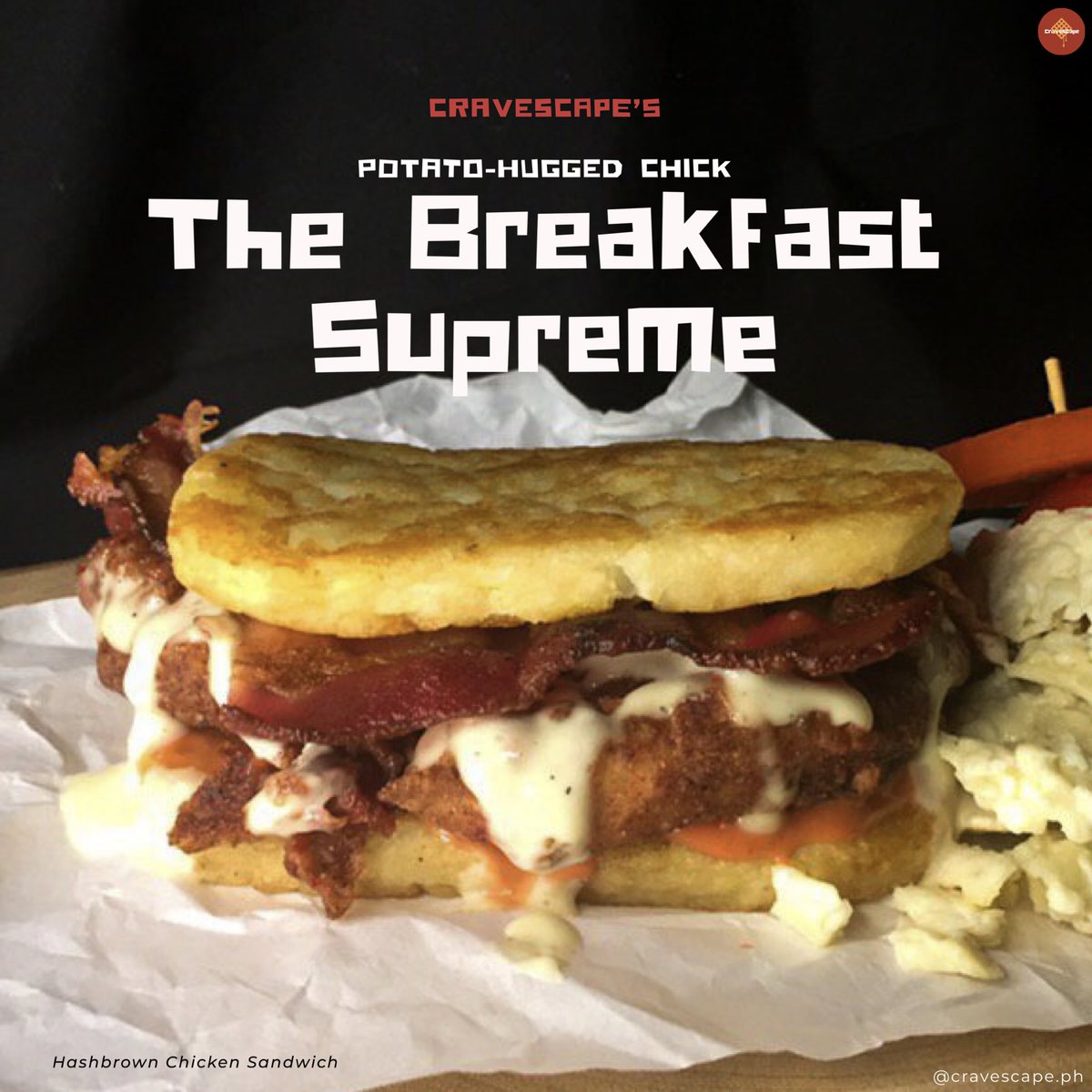 CravescapePH's tweet photo. How are your cravings doing? Don’t miss out our savory foodies 🤤🤩
Try our Potato-Hugged Chick Supremes‼️
📍Breakfast Supreme
📍Supreme Deluxe
Send us a message for your orders!
—
#cravescapePH #potatohuggedchick #brunch #savory #foodie #foodphotography #angono #rizalbased https://t.co/CHKdnc84R0