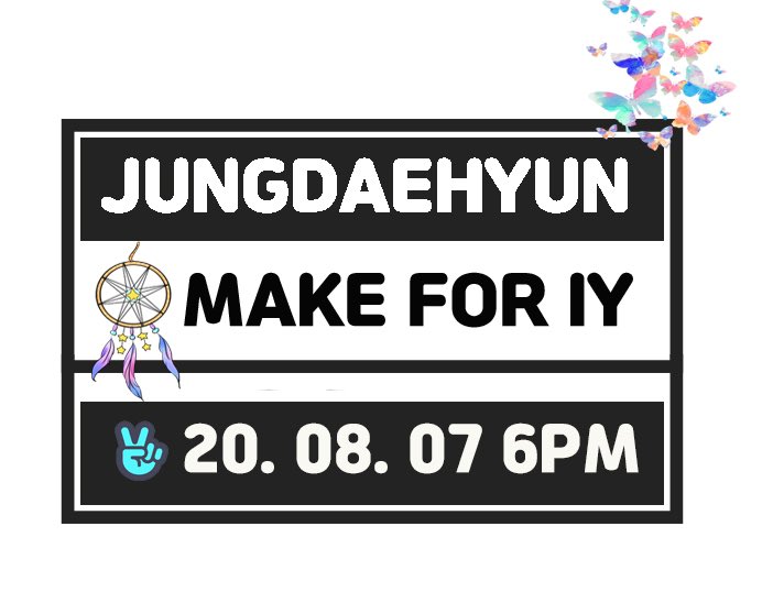 official_JDH93's tweet photo. [#정대현] ✌️

V LIVE ＜MAKE FOR IY✨＞ 
2020.08.07 (FRI) PM 6

오랜만에 찾아온 Made By 정대현 😴

이번엔 이쁘고 특별한 두 번째 선물이
하나도 아닌 두 개!!!!!✨ 금요일에 만나요• https://t.co/sCXRB0a80V