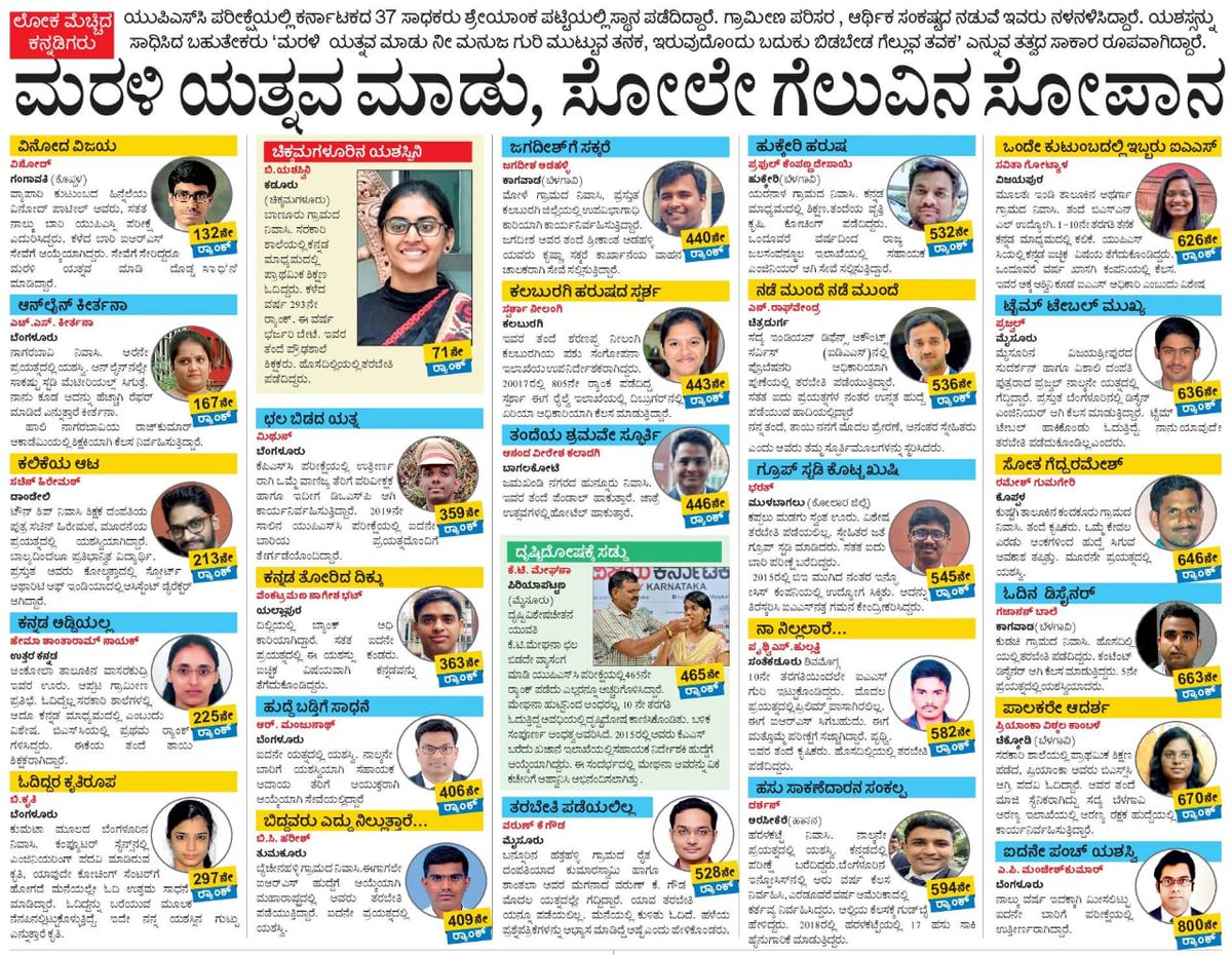 ನಾಡಿನ  ಐಎಎಸ್ ಸಾಧಕರು ನಮ್ಮ  ಹೆಮ್ಮೆ <a href="/drashwathcn/">Dr. C.N. Ashwath Narayan</a> <a href="/nimmasuresh/">S.Suresh Kumar</a> <a href="/CMofKarnataka/">CM of Karnataka</a> <a href="/H_D_Devegowda/">H D Devegowda</a> <a href="/hd_kumaraswamy/">ಹೆಚ್.ಡಿ.ಕುಮಾರಸ್ವಾಮಿ | HD Kumaraswamy</a> <a href="/katranjeet/">Ranjeet Kate</a> <a href="/HRMMCL_VK/">MMCL HR</a>