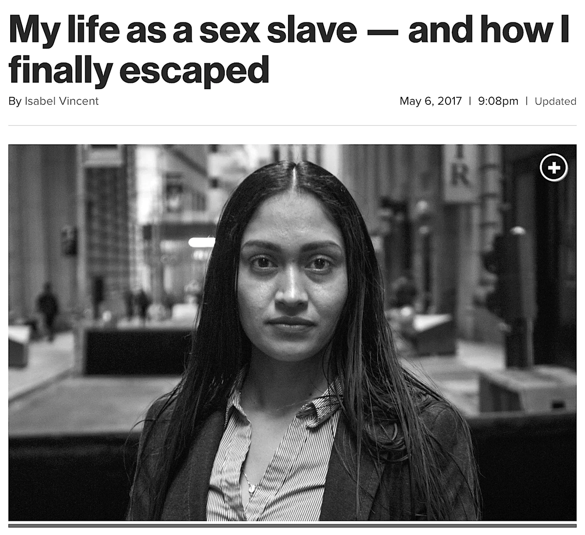 "On A Good Day, I’d Only Have To Sleep With 30 Men. We Were Delivered Like Pizzas." - SandraAt Age 19, Sandra Was Kidnapped From Her Hardscrabble Hometown In Central Mexico And Forced Into The Sex Trade.NY Post, May 6, 2017 https://nypost.com/2017/05/06/my-life-as-a-sex-slave-and-how-i-finally-escaped