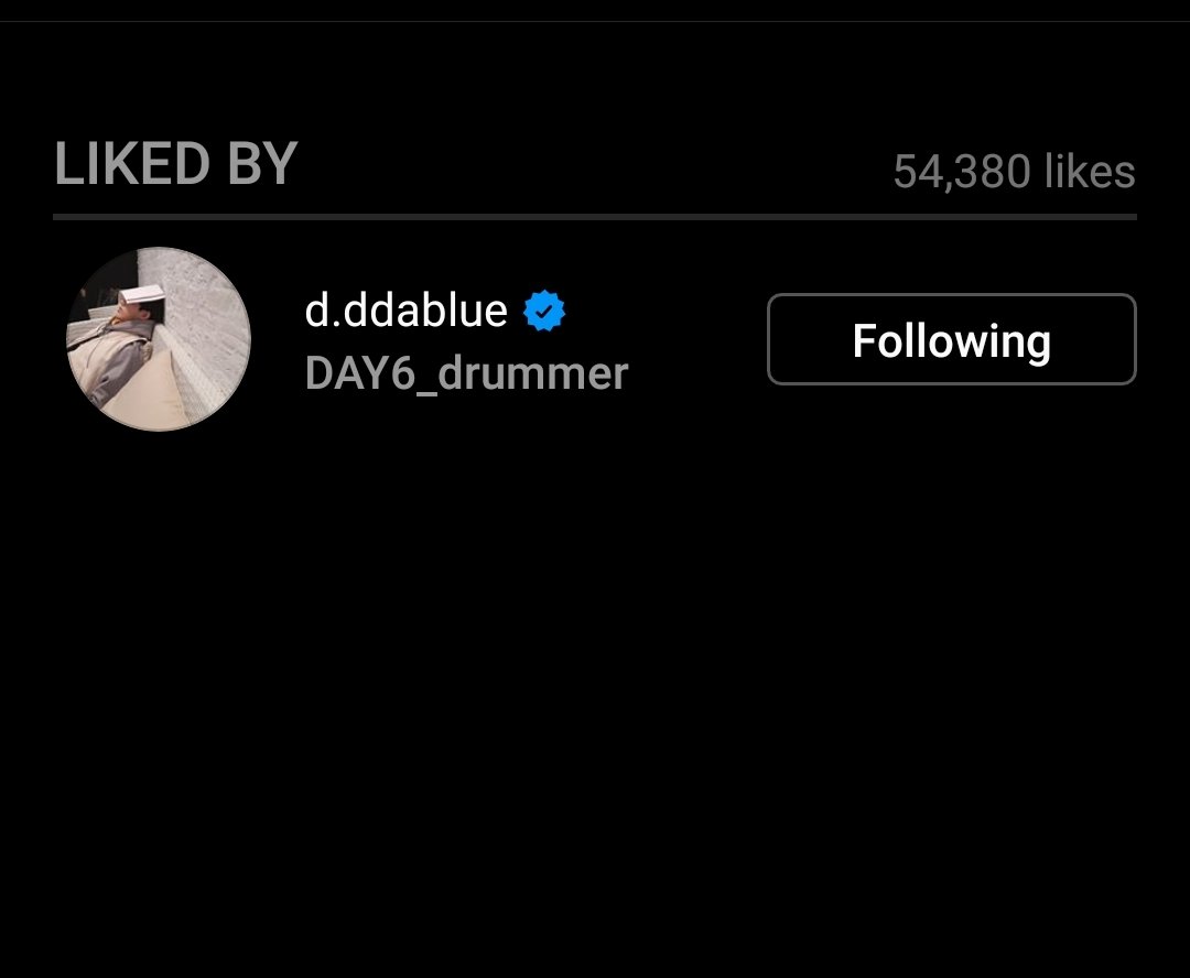 200801 Dowoon liked Kevin's tiktok of him participating in the viral "Love Story Remix" trend, on instagram