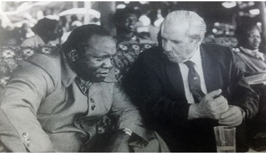 But Svengali/ Murathe was also capable of operating multiple identities simultaneously. While in Kenya as "Mbiyu Koinange"; became a white man - Bob Astles - to advise Idi Amin in Uganda. He later took on the identity "Nicholas Biwott" to control Dictator Arap Moi