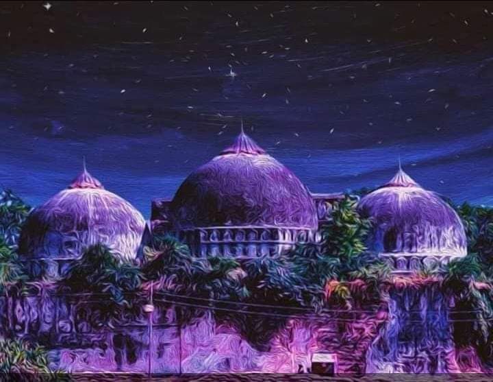 SyedsarfarazGVT's tweet photo. Most probably, Al hv Heard abt "SOUL CAN'T DIE"

Babri is a soul evn if itz made of bricks n stones, wich cn't inhale oxygen bt our prayers &amp; exhale not CO2 bt grants us sukoon..!

It'll nvr die evn if yuh demolish it.

#BabriZindaHai
#ReturnBabriLandtoMuslims
#RestoreArticle370 https://t.co/ix3tF3Qayc