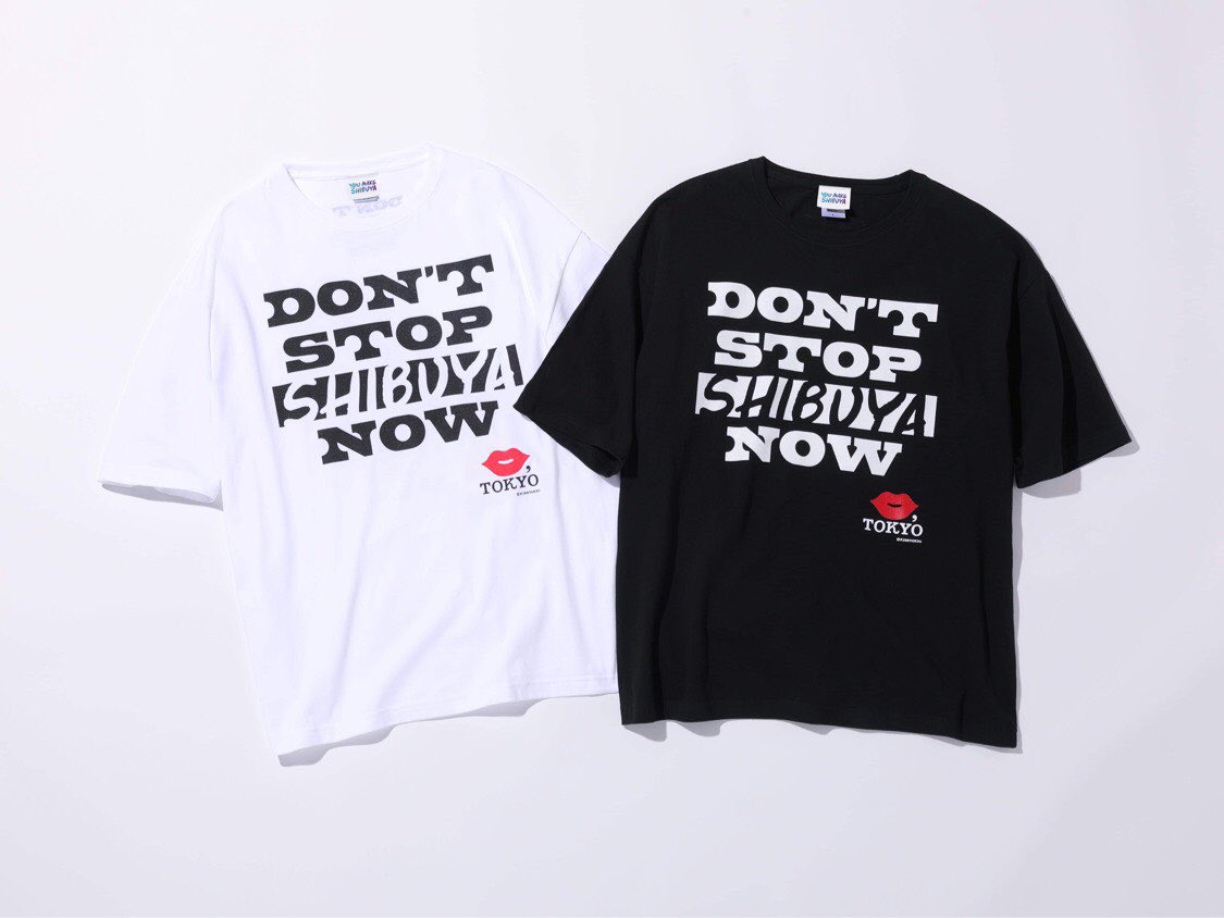 KISS__TOKYO's tweet photo. DON’T STOP TOKYO NOW💋 チャリTシャツ！
今日から渋谷ver.が、クラファン限定で登場💋 コロナの影響で来街者がガクンと減った渋谷の街を応援できる渋谷区主導の
#YouMakeSHIBUYA クラウドファンディング。
お客さんとして遊びに行っていたのが街の経済を支えていたことにも気づかされます。 https://t.co/OqMYFKAVXV