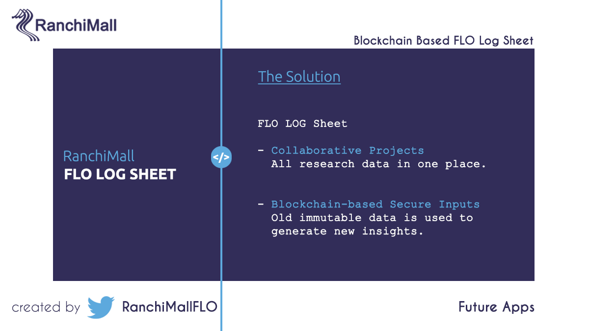 ranchimallFLO's tweet photo. π§π΅π² π¦πΌπΉπππΆπΌπ»:
FLO Log Sheet. A collaborative way to research a project.
@FLOblockchain #blockchain #solutions #FLOSheet #FLOLogSheet #data #Collaboration #ResearchMatters #marketresearch #secure #immutable #Decentralization #Project https://t.co/XsZTiOAf2y
