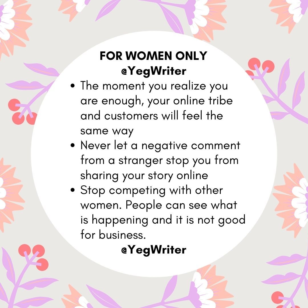 YegWriter's tweet photo. ๐ If you are a #womanwords of encouragement, please keep reading.
*
#startup #technology #womeninbusiness #womeintech #yeg #founder #ceo #cmo #branding #marketing #yegbusiness #realtors https://t.co/u2YIQCZ0xQ