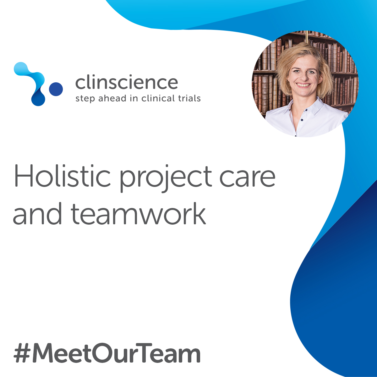 ClinscienceCRO's tweet photo. 2/2 Through that time I’ve gained experience across all study phases from I to IV and multiple therapeutic areas. In Clinscience I am responsible for the overall project management in clinical studies, often call it holistic project care :) 
#clinscience #CRO #MeetOurTeam https://t.co/AfgE2qhcXX