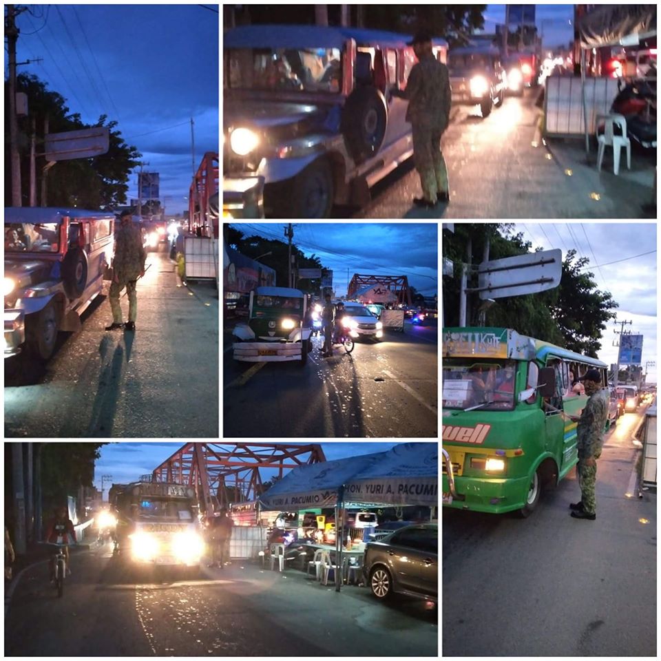 On August 5, 2020 at about 5:00 AM, personnel of Umboy PCP and Julugan PCP , conducted checkpoint operation and strict implementation on transition of Modified Enhance Community Quarantine along Soriano highway Brgy.Bucal Umboy Junction Tanza, Cavite.