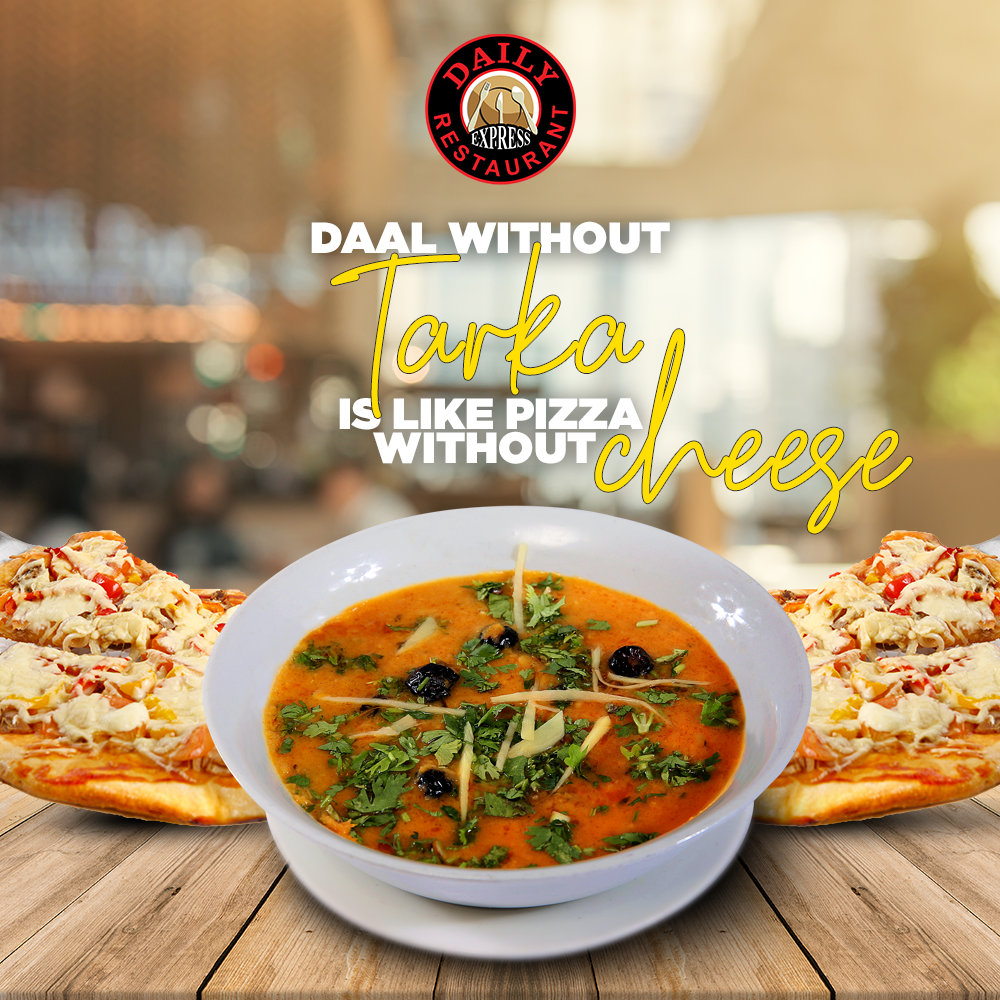Dailyrestaurant's tweet photo. We can’t imagine our Daal without Tarka! What are some unique food combinations you can’t live without?

#DailyExpressRestaurant #Dinein #Delivery #OrderNow #desifood https://t.co/c824TKaaFw
