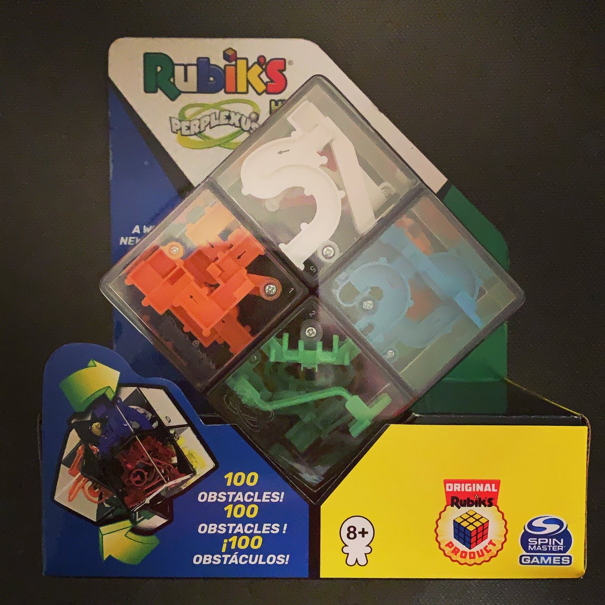 frededison's tweet image. When you mix a #RubiksCube with a #Perplexus.