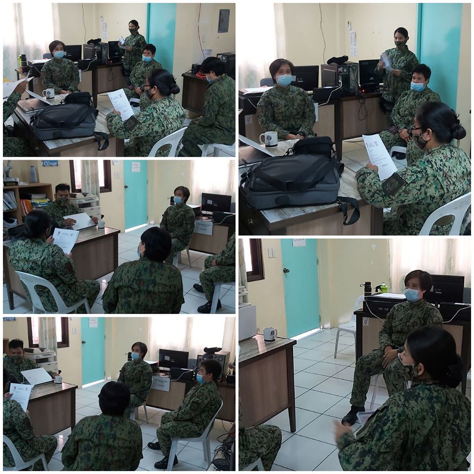 At about 1:30pm of August 5, 2020 elements of Tanza MPS led by PCMS Annaliza P Flores under the supervision of PLTCOL FREDDIE P DANTES, Chief of Police Tanza MPS conducted IOWG Meeting regarding issues and concerns on implementation of IATF Guidelines on MECQ.