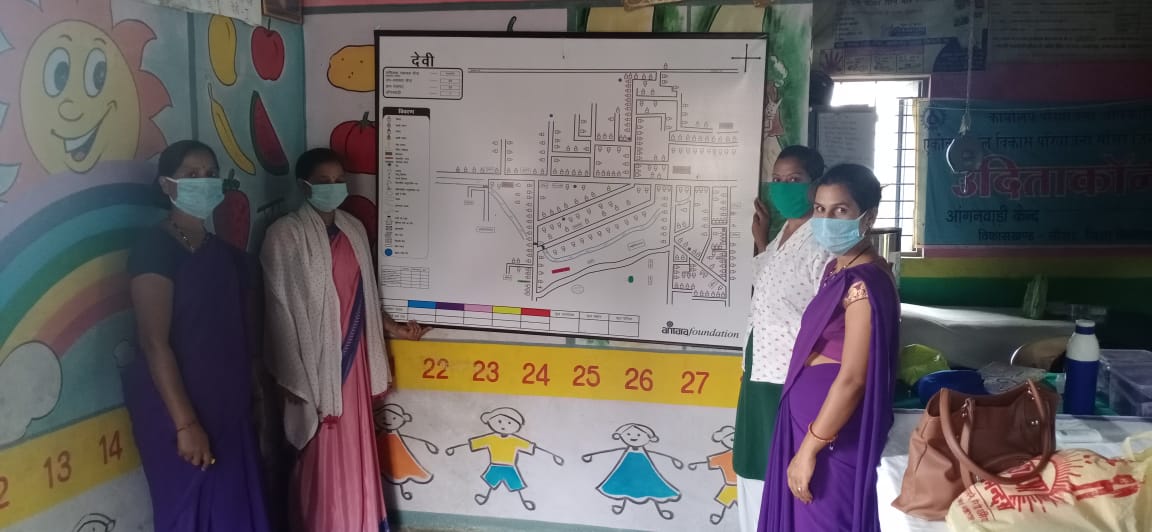 Madhya Pradesh Village Map Antara Foundation On Twitter: "**Drum Roll** First Digitized Village Map  Mounted In Anganwadi Centre Devi 1, Sausar Block, Chhindwara, Madhya Pradesh.  Village Maps Are Made By And For The Community - Enabling