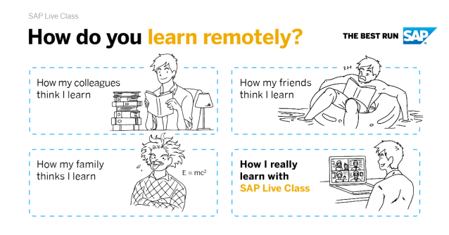 Hay_Bouten's tweet photo. Learning remotely is easy with #SAPLiveClass. Our instructors provide the skills you need for your work virtually. Visit us at #SAPtraining https://t.co/GKzqggBDOr https://t.co/ZZvyH3ewXZ